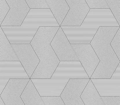 Vector abstract repeating classical background in black and whit Stock Illustration