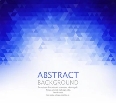 Vector Abstract retro geometric background. Template brochure design Stock Illustration