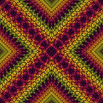 Vector abstract rhythmic geometric background Stock Illustration