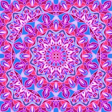 Vector abstract rhythmic geometric elements pattern Illustrazione stock