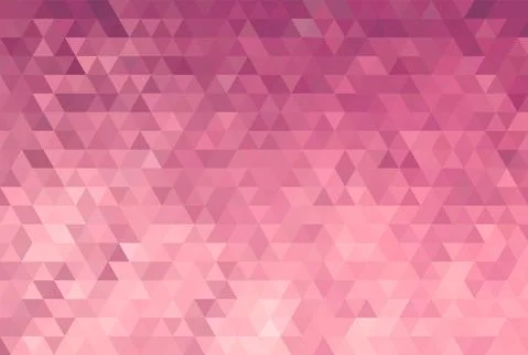 Vector Abstract rose triangle pattern background. No transparent, no gradient 스톡 일러스트