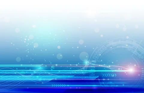Vector Abstract, science, futuristic, energy technology concept Stock Illustration