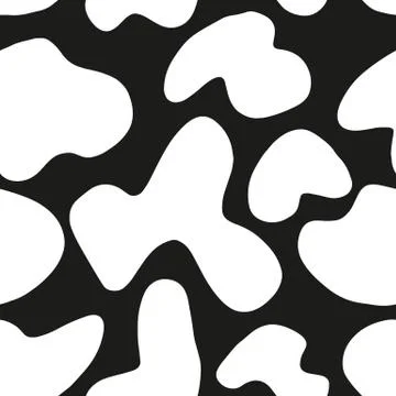 Vector abstract seamless background with spots, dots and lines. Great for paper Stock Illustration