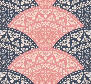 Vector abstract seamless geometric background Stock Illustration