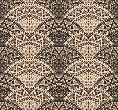 Vector abstract seamless geometric background Stock Illustration