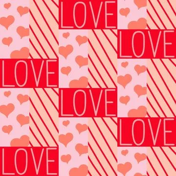 Vector abstract, seamless geometric pattern Stock Illustration