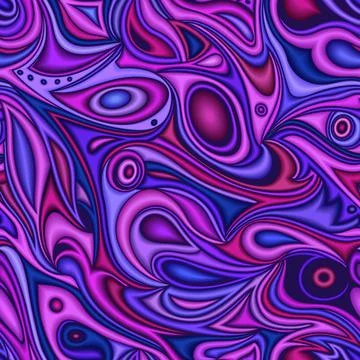 Vector abstract seamless pattern. Bright colors background Stock Illustration