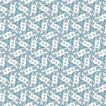 Vector abstract seamless pattern. Geometric background in blue and gray colors. Stock Illustration