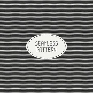 Vector abstract seamless pattern of hand drawn lines. Doodle background Illustrazione stock