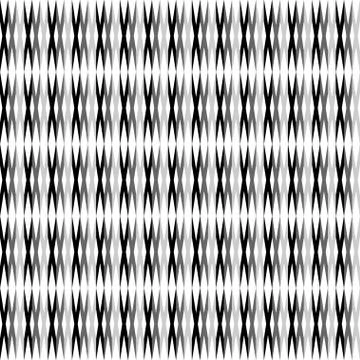 Vector abstract seamless pattern with horizontal lines. Small ethnic elements Illustrazione stock