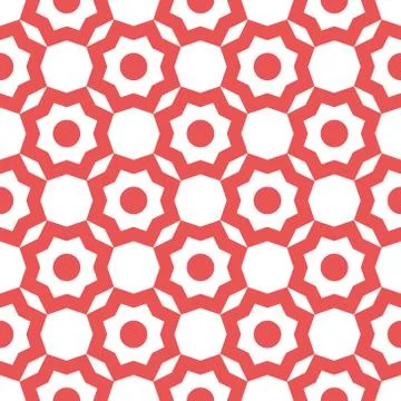 Vector abstract seamless pattern Stock Illustration