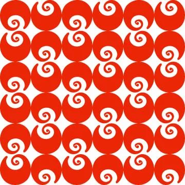 Vector abstract seamless pattern Stock Illustration