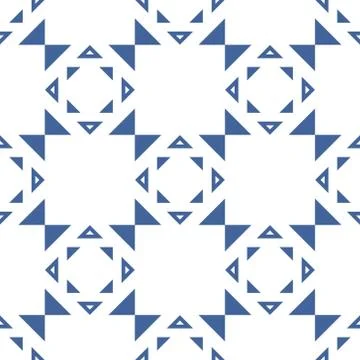 Vector abstract seamless pattern Stock Illustration