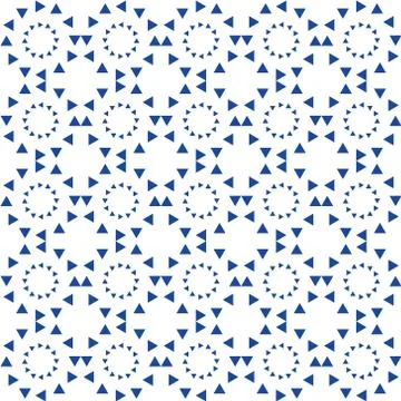 Vector abstract seamless pattern Stock Illustration