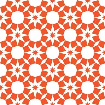 Vector abstract seamless pattern Stock Illustration