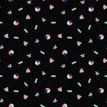 Vector abstract seamless pattern. Stockillustratie