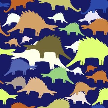 Vector abstract seamless pattern 스톡 일러스트