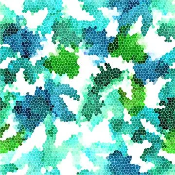 Vector abstract seamless pattern Stock Illustration