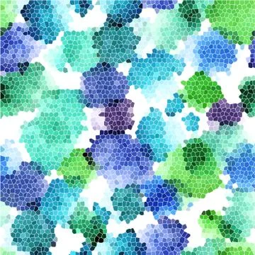 Vector abstract seamless pattern Stock Illustration