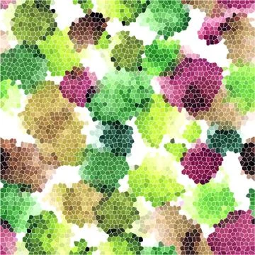 Vector abstract seamless pattern Stock Illustration