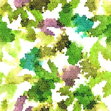 Vector abstract seamless pattern Stock Illustration