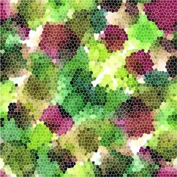 Vector abstract seamless pattern Stock Illustration