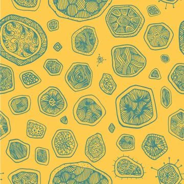 Vector abstract seamless pattern Stock Illustration