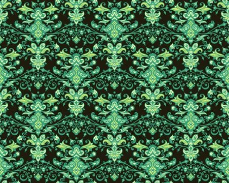 Vector abstract seamless pattern Stock Illustration