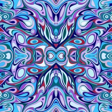 Vector abstract seamless pattern イラスト素材