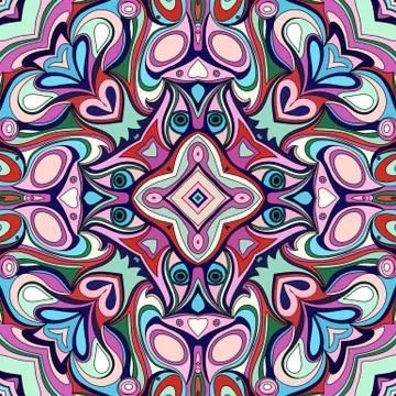 Vector abstract seamless pattern 스톡 일러스트