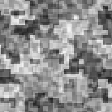 Vector abstract seamless pattern with imitation of a grunge dirty texture Stock Illustration