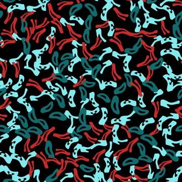 Vector abstract seamless pattern of the word Love for birthday, valentine's day Stock Illustration