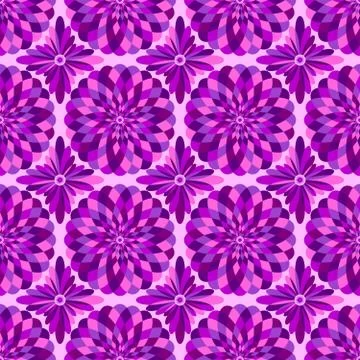 Vector abstract seamless pink pattern Stock Illustration