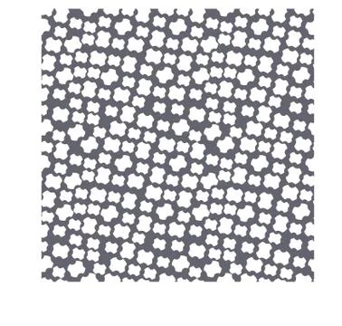 Vector abstract seamless texture. White crosses on a grey background Illustrazione stock