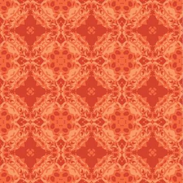 Vector abstract seamless wavy pattern. Hand drawn brush strokes illustration. Illustrazione stock