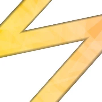 Vector : Abstract shapes on orange background Stock Illustration