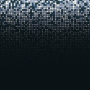 Vector abstract silver halftone background Illustrazione stock