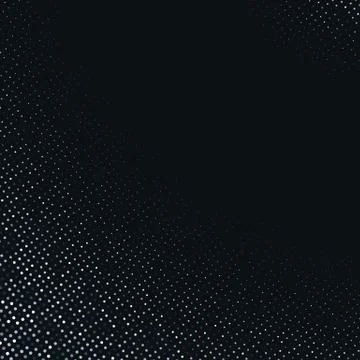 Vector abstract silver halftone background Stock Illustration