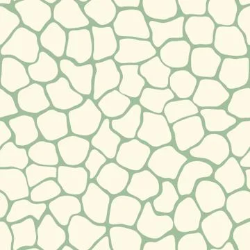 Vector abstract simple organic seamless pattern Illustrazione stock