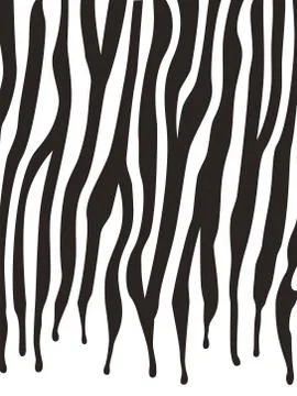 Vector abstract skin texture of zebra print pattern Illustrazione stock