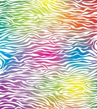 Vector abstract skin texture of zebra Stock Illustration