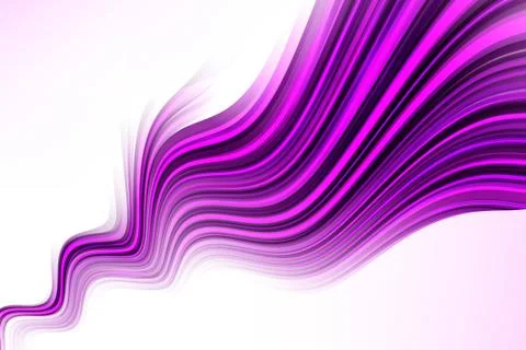 Vector. Abstract smooth background, curve composition. Stock Illustration