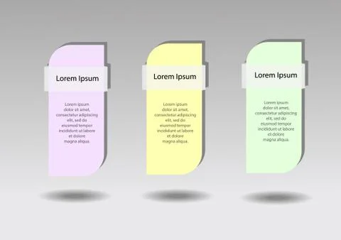 Vector : Abstract square and space for text Stock Illustration