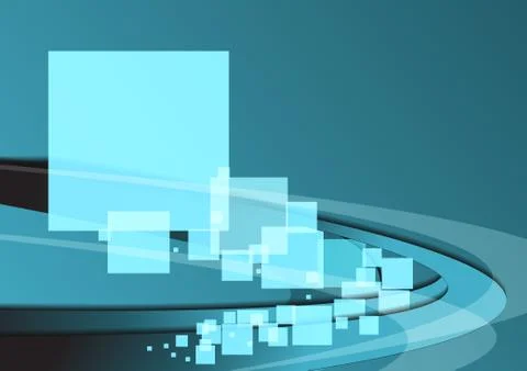 Vector : Abstract square and stripe background Illustrazione stock