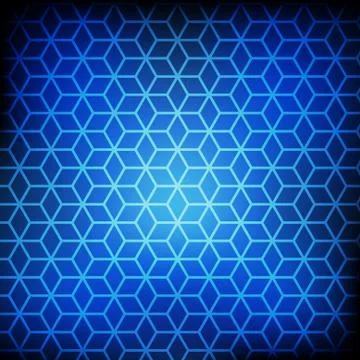 Vector : Abstract square texture on blue background Stock-Illustration