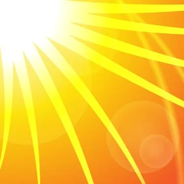 Vector : Abstract square on yellow orange background Stock Illustration