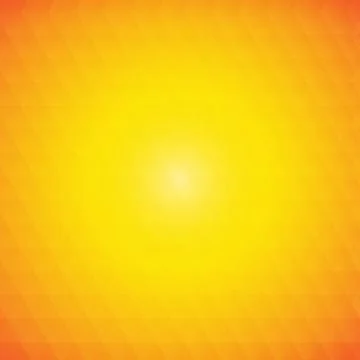 Vector : Abstract squares on orange yellow background Stock Illustration