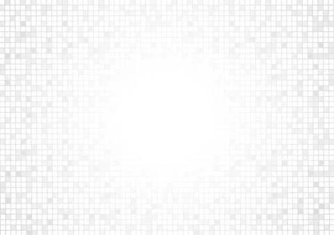 Vector : Abstract squares on white and gray background Stock Illustration