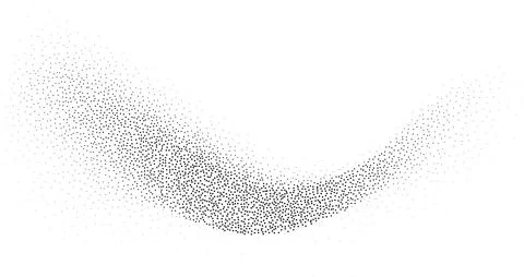Vector Abstract Stipple Noise Effect. Dotwork BG. 스톡 일러스트