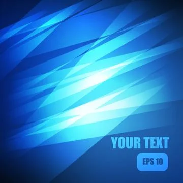 Vector : Abstract stripe on blue background Stock Illustration